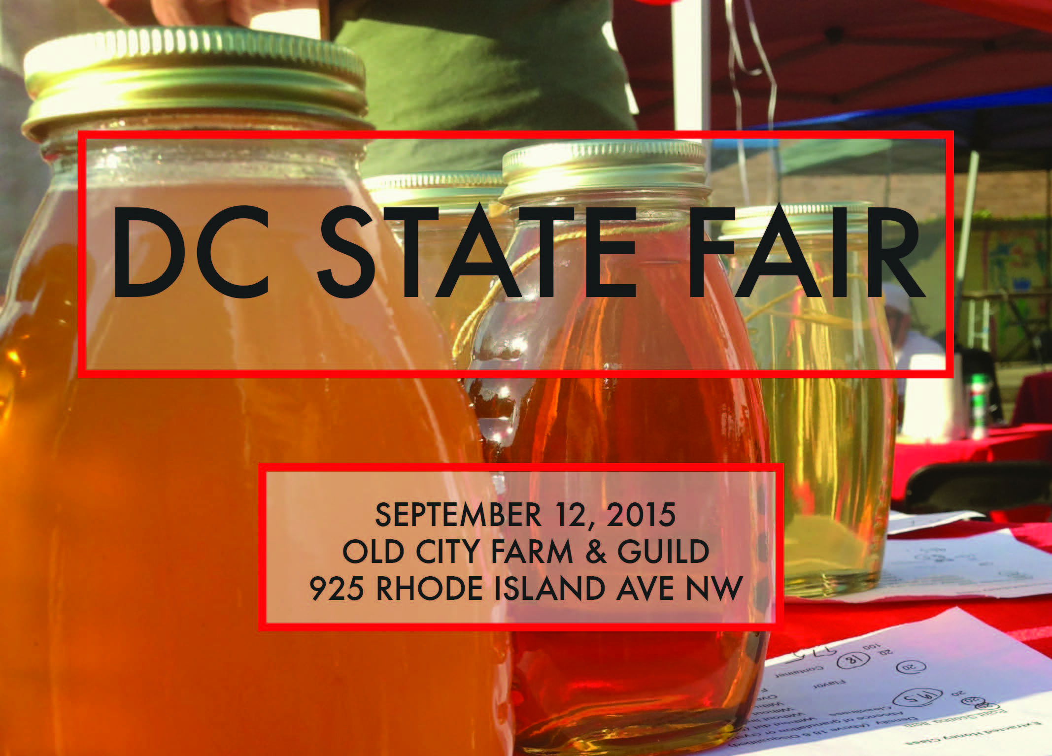 DC State Fair Honey Contest